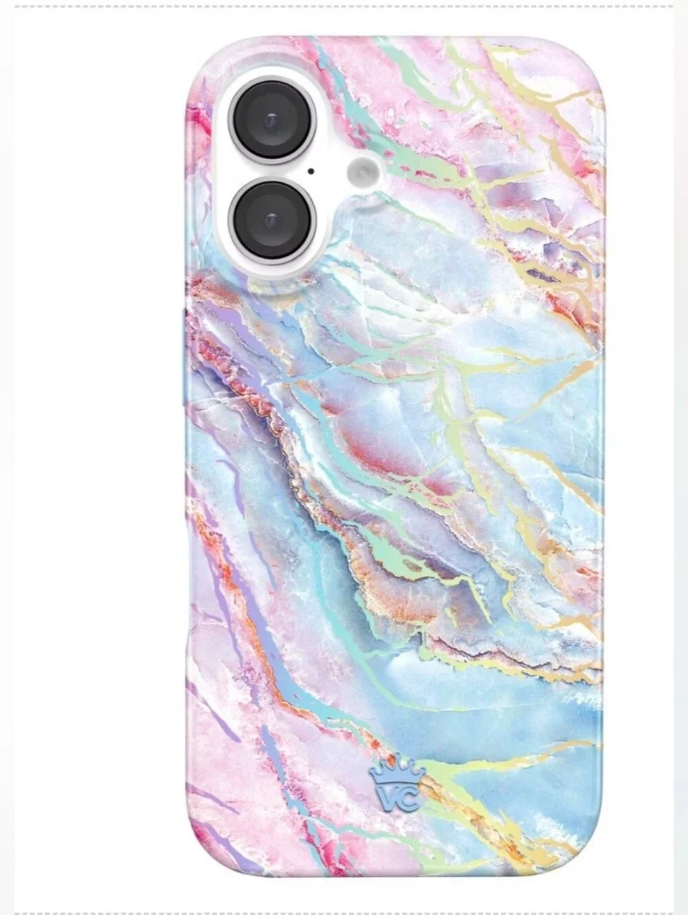 Velvet Caviar iPhone 16 MagSafe Case in Holo Moonstone